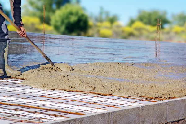 Cement Slab Laying in Albany