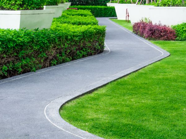 Walkway Curb Installation in Albany