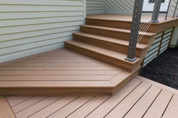 Patio Staircase Construction in Albany