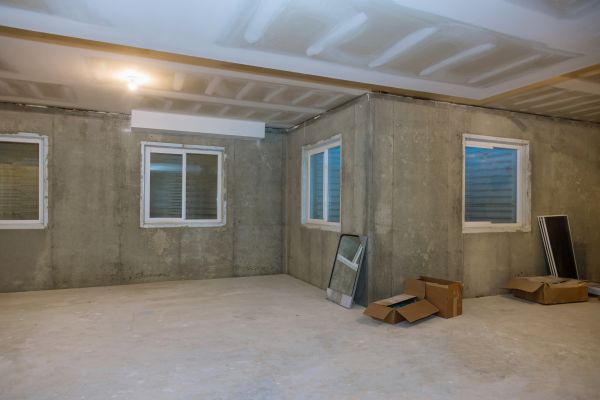 Basement Concrete Installation in Albany