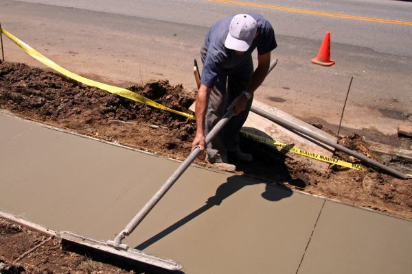 Cost of Sidewalk Building in Albany