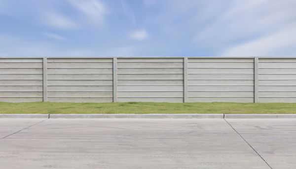 Concrete Fence Installation in Albany