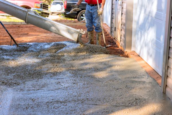 Cement Driveway Pouring in Albany