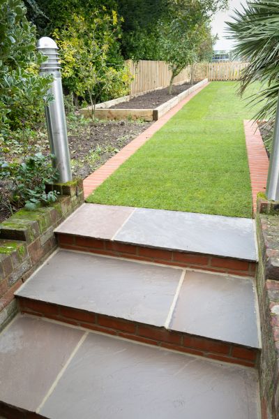 Backyard Steps Installation in Albany