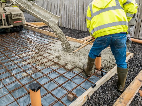 Basement Slab Pouring in Albany