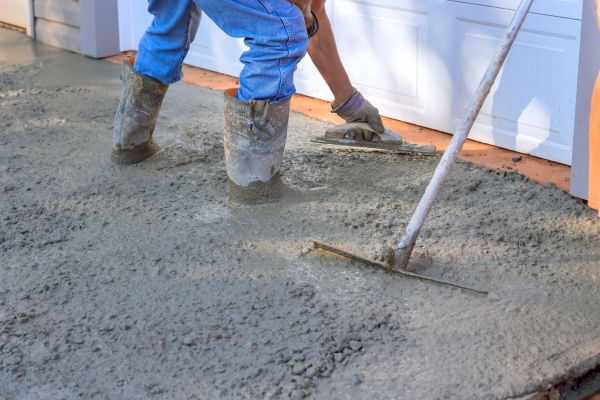 Driveway Slab Construction in Albany