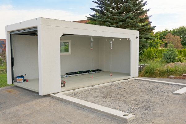 Garage Foundation Installation in Albany