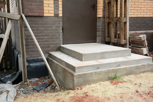 Cement Steps Construction in Albany