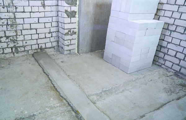 Basement Concrete Construction in Albany
