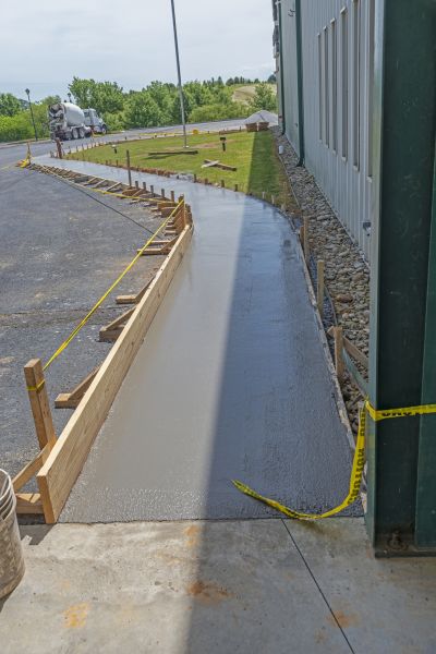 Cost of Concrete Sidewalk Paving in Albany