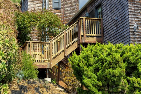 Patio Stair Installation in Albany