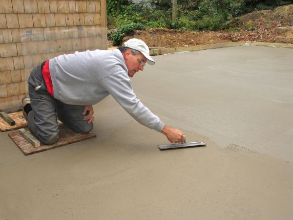 Porch Slab Installation in Albany